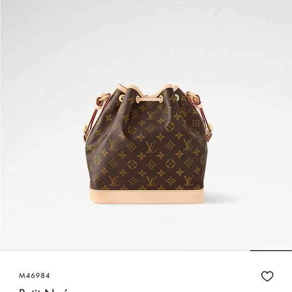 Louis Vuitton Monogram Petit Noe bucket bag - Picture 2 of 13